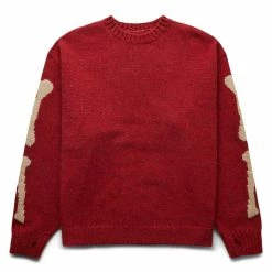 Kapital 5G WOOL BONE CREW SWEATER