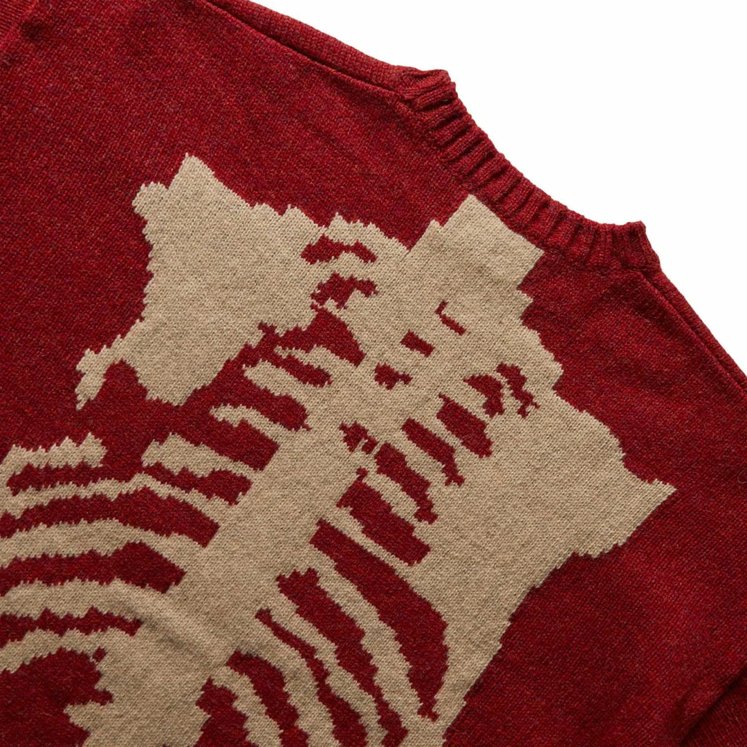 Buy ๐ Kapital 5G WOOL BONE CREW SWEATER ๐ 4 Kapital 5G WOOL BONE CREW SWEATER