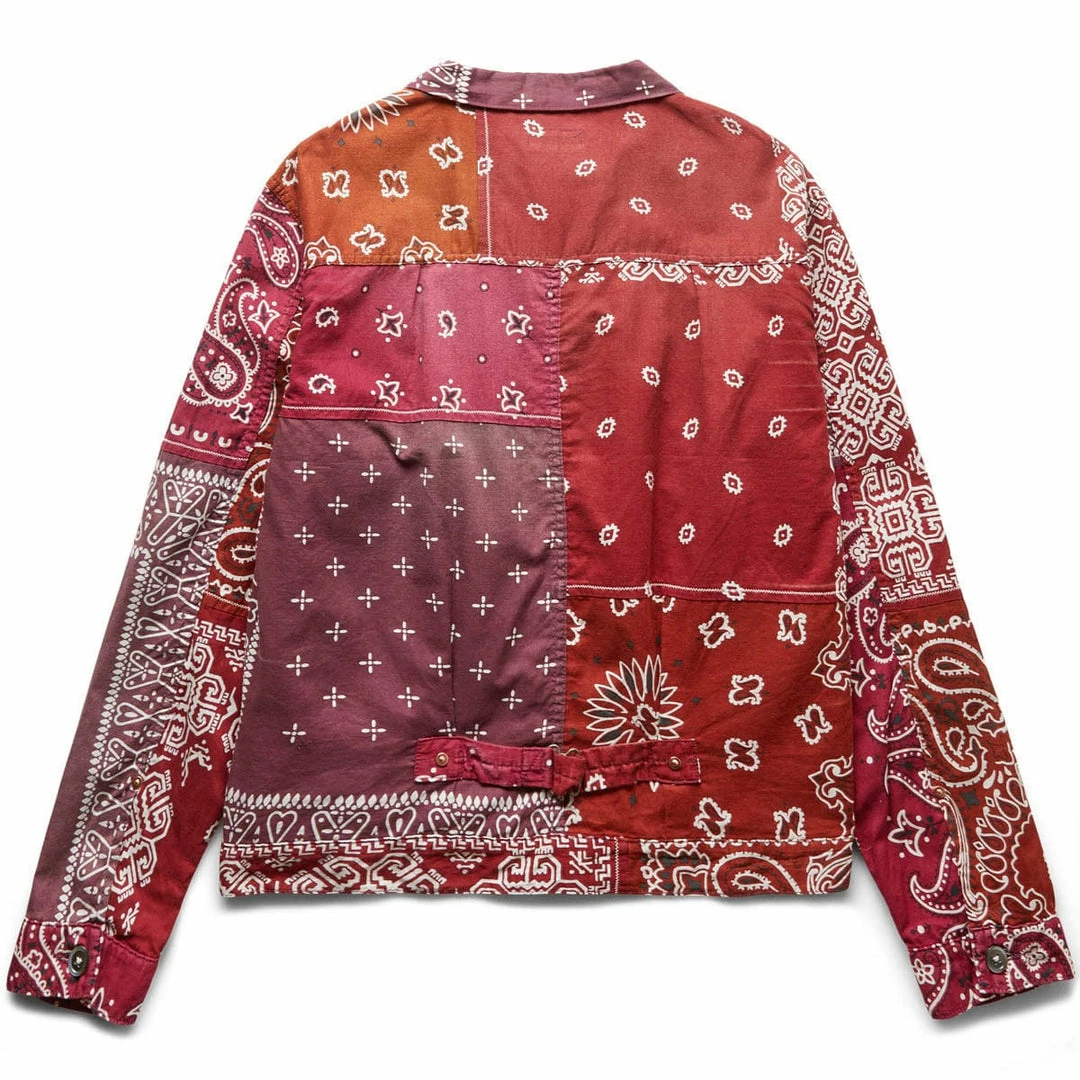Outlet π Kapital BANDANA PATCHWORK 1ST JACKET β¨ 2 Kapital BANDANA PATCHWORK 1ST JACKET
