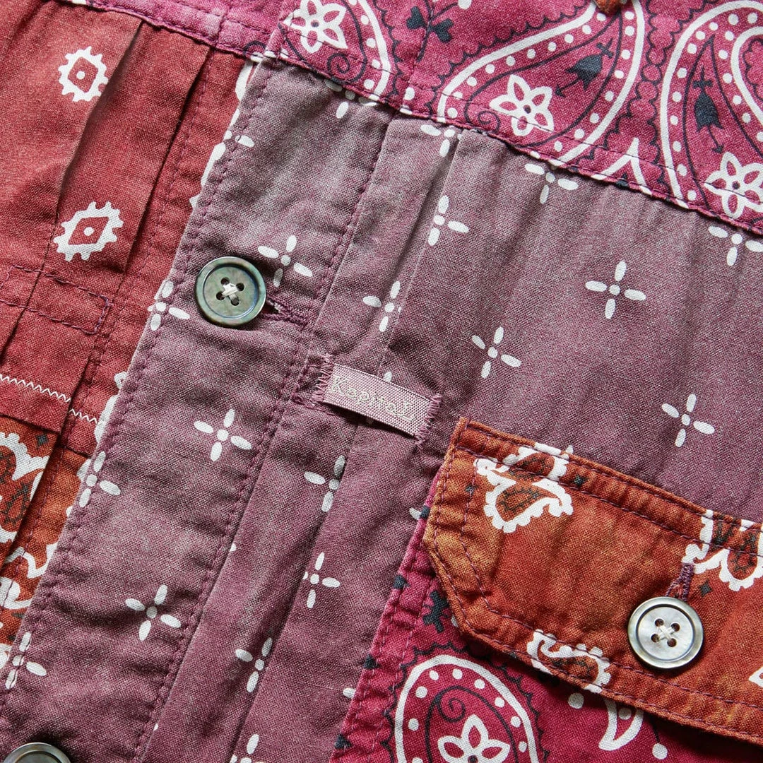 Outlet π Kapital BANDANA PATCHWORK 1ST JACKET β¨ 3 Kapital BANDANA PATCHWORK 1ST JACKET