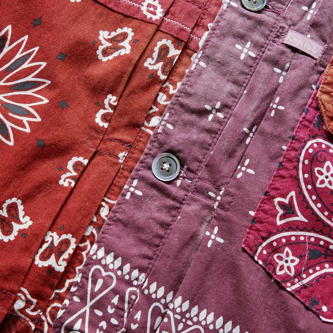 Outlet π Kapital BANDANA PATCHWORK 1ST JACKET β¨ 4 Kapital BANDANA PATCHWORK 1ST JACKET