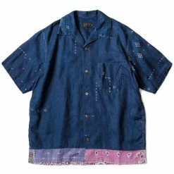 Kapital FRENCH CLOTH LINEN BANDANA REMAKE ALOHA