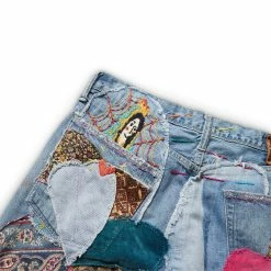 Kapital KOUNTRY 14OZ DENIM CRAZY EL PASO 5P MONKEY CISCO (HIPPIE INSANE)