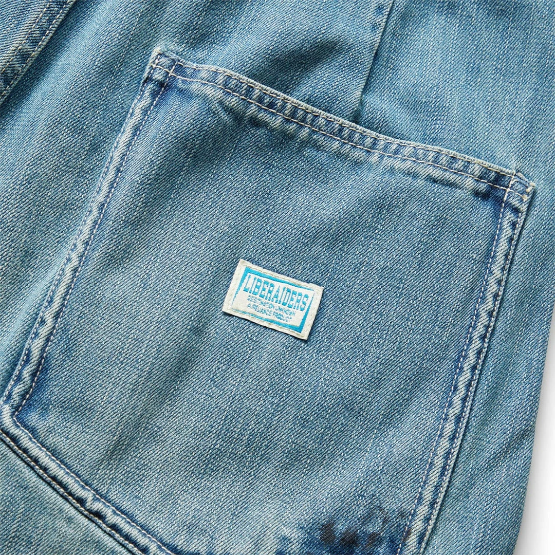 Wholesale 🥰 Liberaiders DENIM PAINTER SARROUEL PANTS Bottoms 🌟 6 Liberaiders DENIM PAINTER SARROUEL PANTS Bottoms