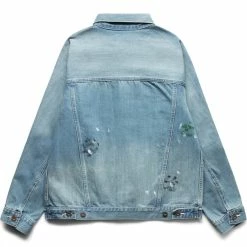 Liberaiders PAINT SPLATTER DENIM JACKET Outerwear