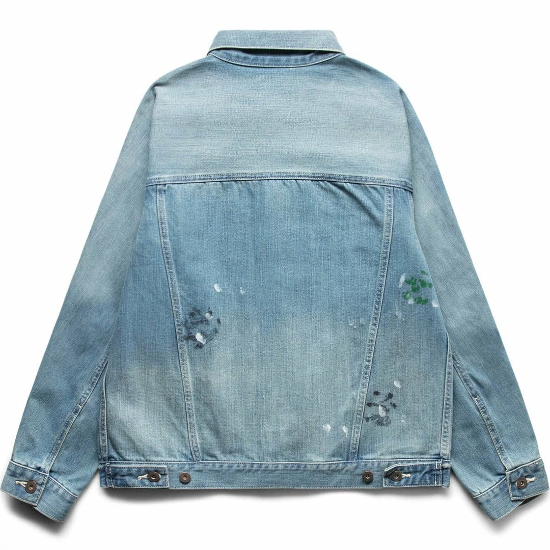 Discount π Liberaiders PAINT SPLATTER DENIM JACKET Outerwear βοΈ 2 Liberaiders PAINT SPLATTER DENIM JACKET Outerwear