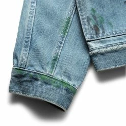 Discount π Liberaiders PAINT SPLATTER DENIM JACKET Outerwear βοΈ 10 Liberaiders PAINT SPLATTER DENIM JACKET Outerwear