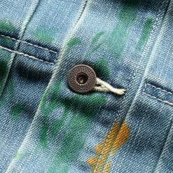 Discount π Liberaiders PAINT SPLATTER DENIM JACKET Outerwear βοΈ 12 Liberaiders PAINT SPLATTER DENIM JACKET Outerwear