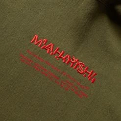 Maharishi Hoodies & Sweatshirts CUBIST DRAGON HOODED SWEAT
