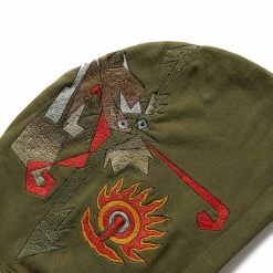 Maharishi Hoodies & Sweatshirts CUBIST DRAGON HOODED SWEAT