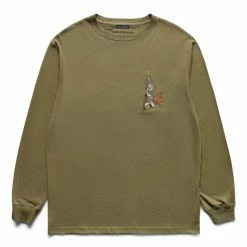 Maharishi CUBIST DRAGON L/S T-SHIRT T-Shirts & Long Sleeves