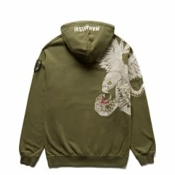 Maharishi Hoodies & Sweatshirts EAGLE VS. SNAKE HOODED SWEAT