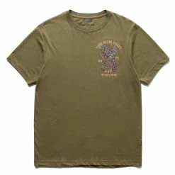 Maharishi T-Shirts & Long Sleeves U.A.P. EMBROIDERED T-SHIRT