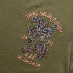 Maharishi T-Shirts & Long Sleeves U.A.P. EMBROIDERED T-SHIRT