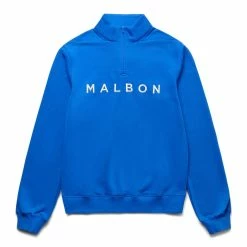 Malbon Golf SPINDLE 1/4 ZIP PULLOVER Hoodies & Sweatshirts