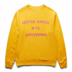 Mister Green NO 12 SOUVENIRS CREWNECK