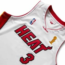 Mitchell & Ness T-Shirts & Long Sleeves MIAMI HEAT FINALS JERSEY