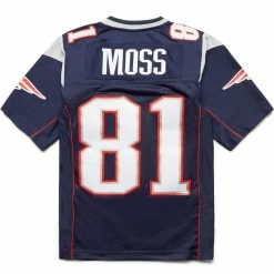 Mitchell & Ness NFL LEGACY JERSEY PATRIOTS 07 RANDY MOSS Shirts
