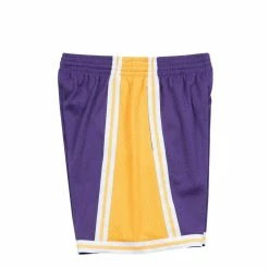 Mitchell & Ness Bottoms NBA SWINGMAN ROAD SHORTS LAKERS 84-85