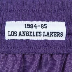 Mitchell & Ness Bottoms NBA SWINGMAN ROAD SHORTS LAKERS 84-85
