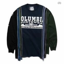 Needles 7 CUTS L/S TEE - COLLEGE SS22 (SMALL/MULTIPLE STYLES) T-Shirts & Long Sleeves