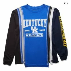 Needles T-Shirts & Long Sleeves 7 CUTS L/S TEE - COLLEGE (XL)