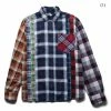 Needles FLANNEL SHIRT - 7 CUTS SHIRT (S) Shirts