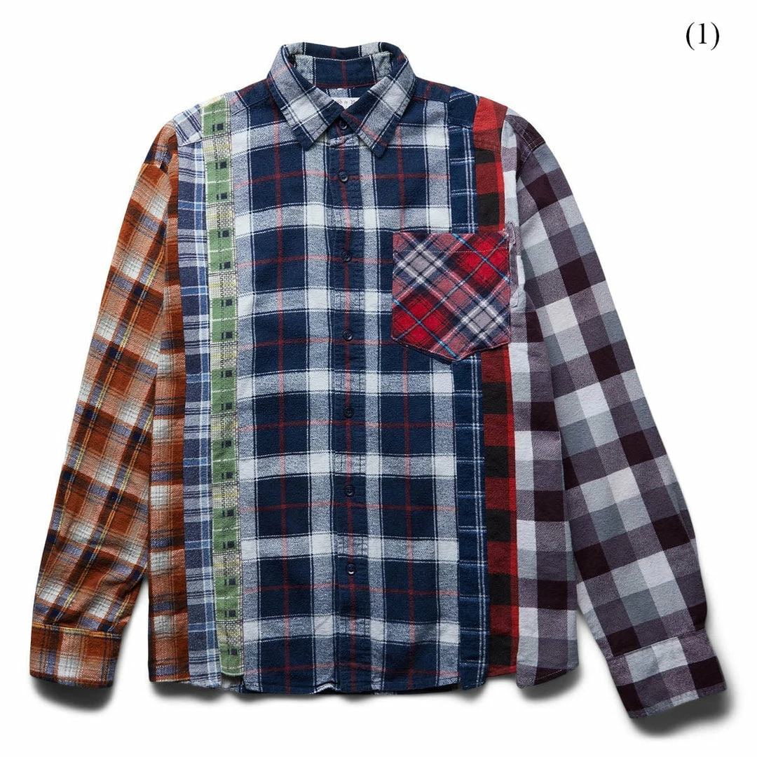 Best Pirce π Needles FLANNEL π SHIRT - 7 CUTS π SHIRT (S) π SHIRTs π 1 Needles FLANNEL SHIRT - 7 CUTS SHIRT (S) Shirts