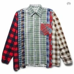 Best Sale π― Needles FLANNEL π SHIRT - 7 CUTS π SHIRT (XL) β€οΈ 7 Needles FLANNEL SHIRT - 7 CUTS SHIRT (XL)