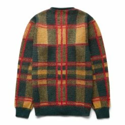 Needles MOHAIR CARDIGAN GREEN DIAMOND M Knitwear