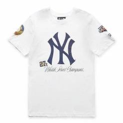 New Era T-Shirts & Long Sleeves HISTORIC CHAMPIONS SS TEE YANKEES