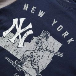 New Era NEW YORK YANKEES RAGLAN LS T-SHIRT