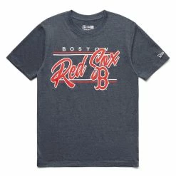 New Era BOSTON RED SOX SCRIPT T-SHIRT T-Shirts & Long Sleeves