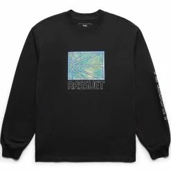 Rassvet LS PAINTING TSHIRT KNIT T-Shirts & Long Sleeves