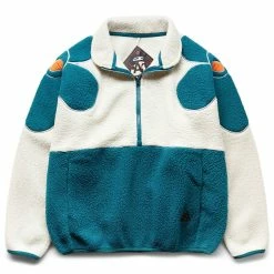 Perks And Mini MIRAGE 1/2 ZIP RECYCLED SHEARLING ANORAK Outerwear