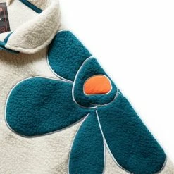 Perks And Mini MIRAGE 1/2 ZIP RECYCLED SHEARLING ANORAK Outerwear