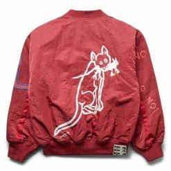 Perks And Mini Outerwear SADIE LASKA PATCHWORK REVERSIBLE BOMBER JACKET