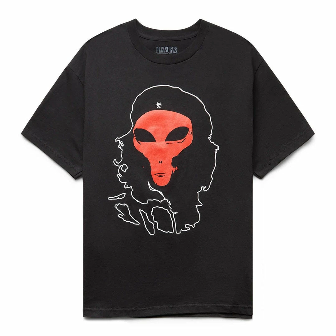 Hot Sale 🤩 Pleasures ALIEN T-SHIRT 💯 1 Pleasures ALIEN T-SHIRT