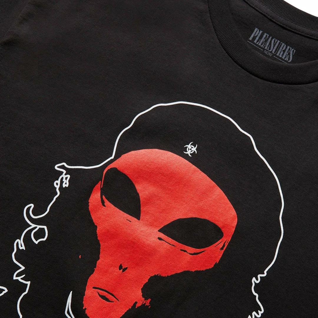 Hot Sale 🤩 Pleasures ALIEN T-SHIRT 💯 2 Pleasures ALIEN T-SHIRT