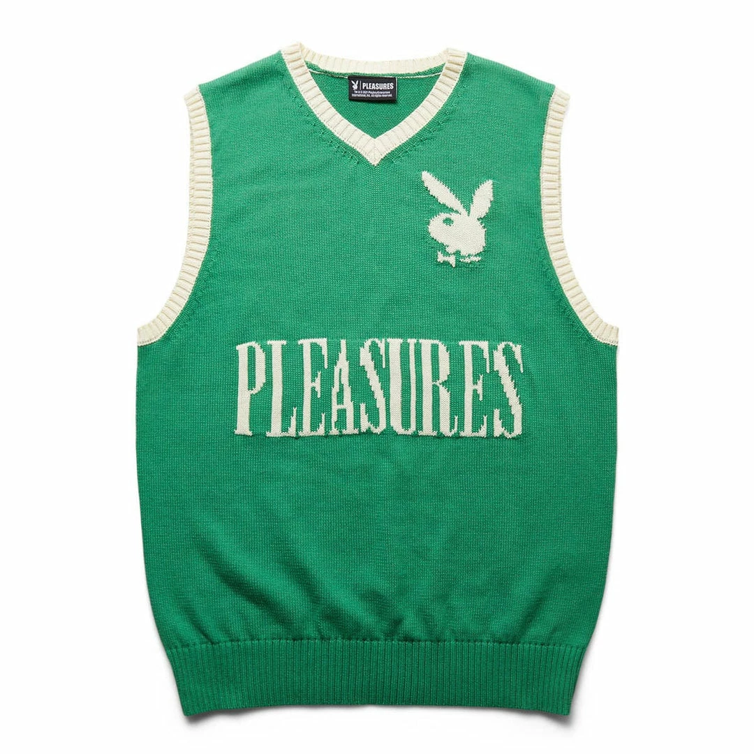 Best Sale β Pleasures PB SWEATER VEST Knitwear π 1 Pleasures PB SWEATER VEST Knitwear