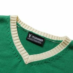 Best Sale β Pleasures PB SWEATER VEST Knitwear π 7 Pleasures PB SWEATER VEST Knitwear