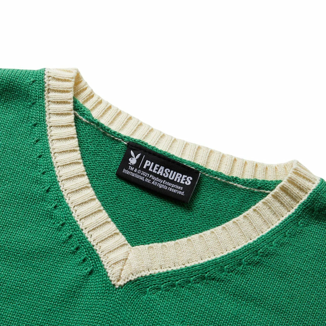 Best Sale β Pleasures PB SWEATER VEST Knitwear π 4 Pleasures PB SWEATER VEST Knitwear