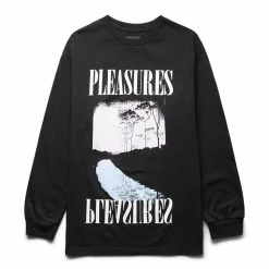 Pleasures RIVER LONG SLEEVE T-Shirts & Long Sleeves
