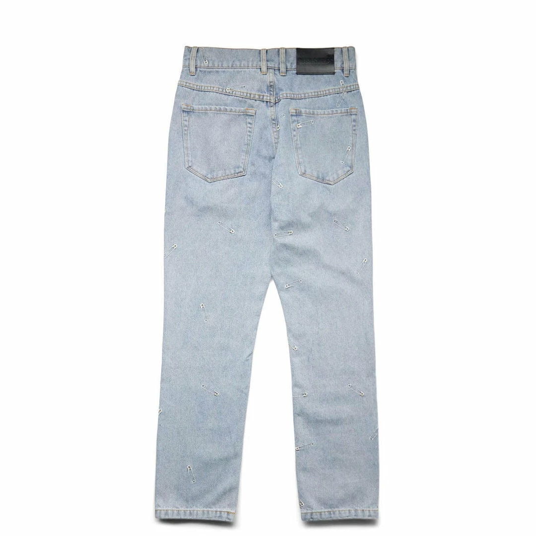 Wholesale 😍 Pleasures Bottoms SAFETY PIN 5 POCKET DENIM ❤️ 2 Pleasures Bottoms SAFETY PIN 5 POCKET DENIM