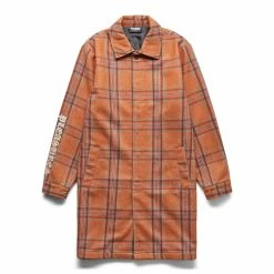 Pleasures Outerwear SOUL PLAID TRENCH