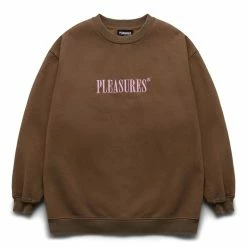 Pleasures SOUR WASHED CREWNECK Hoodies & Sweatshirts