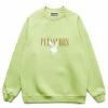 Pleasures X PLAYBOY BUNNY LOGO CREWNECK Hoodies & Sweatshirts