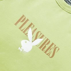 Pleasures X PLAYBOY BUNNY LOGO CREWNECK Hoodies & Sweatshirts