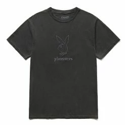 Pleasures X PLAYBOY ENTERTAINMENT PIGMENT DYE T-SHIRT T-Shirts & Long Sleeves