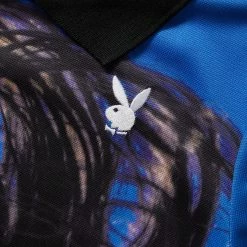 Pleasures X PLAYBOY SKY SOCCER JERSEY Shirts